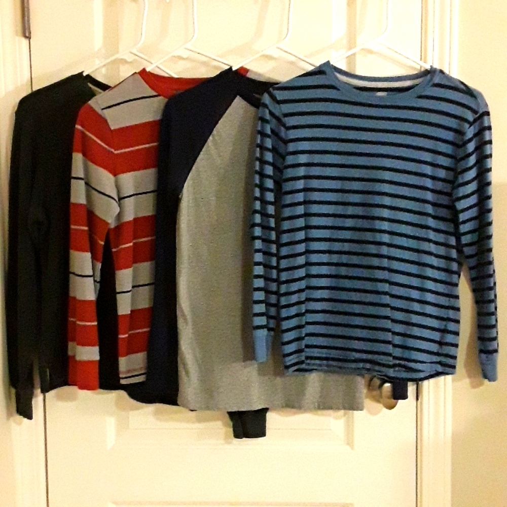 4 Boys Large 10-14 long sleeve shirt, read note